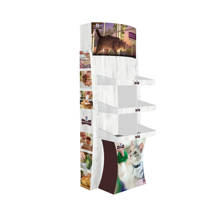 Customized Shop Display Cardboard for Pet Food