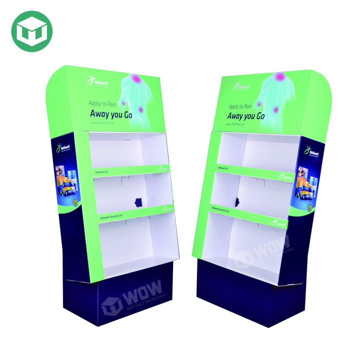 Cardboard Display Racks for Pharmacy Supplier Retail  